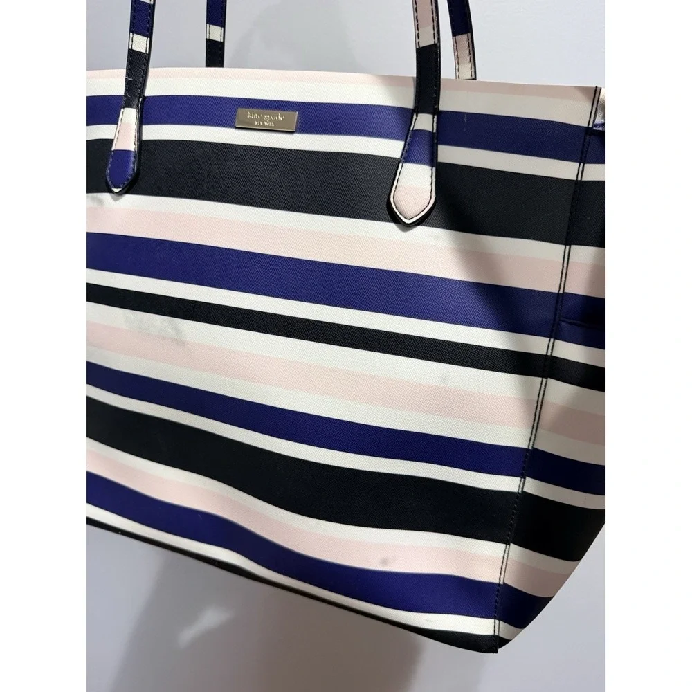 Kate‎ Spade Kaylie Baby Bag Laurel Way Stripe  Diaper Bag